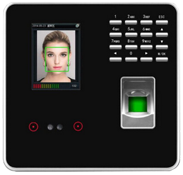 Biometrick terminl na otisk prstu a rozpoznn tve s otevrnm dve pro dochzkov systm Dochzka 3000